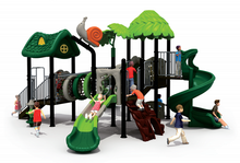 Metal Forest Series Outdoor Playground For Kids with Slide
