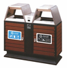 Garden Outdoor Street Park WPC Environmental Dustbin Litter Bin 