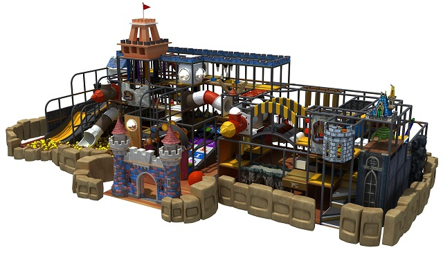 Commercial Colorful Kids Amusement Theme Park