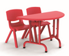 Kids Plastic Adjustable Desk And Chair Good Quality For Sale 