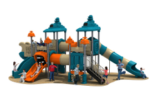 Custom Entertainment Funny Outdoor Playground Kids Plastic Slide 