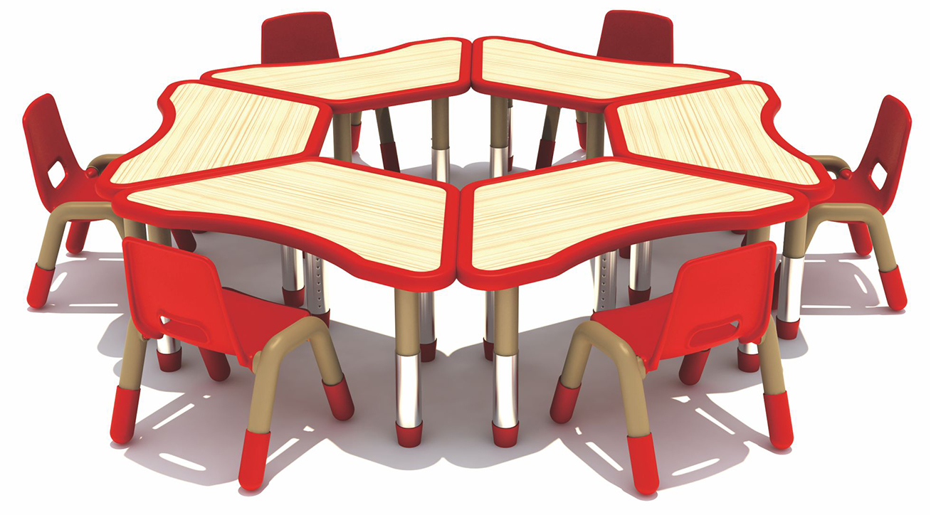 Plastic Table And Chair for Kids/preschool Furniture 