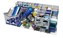Customized Space Themed Indoor Playground with Trampoline
