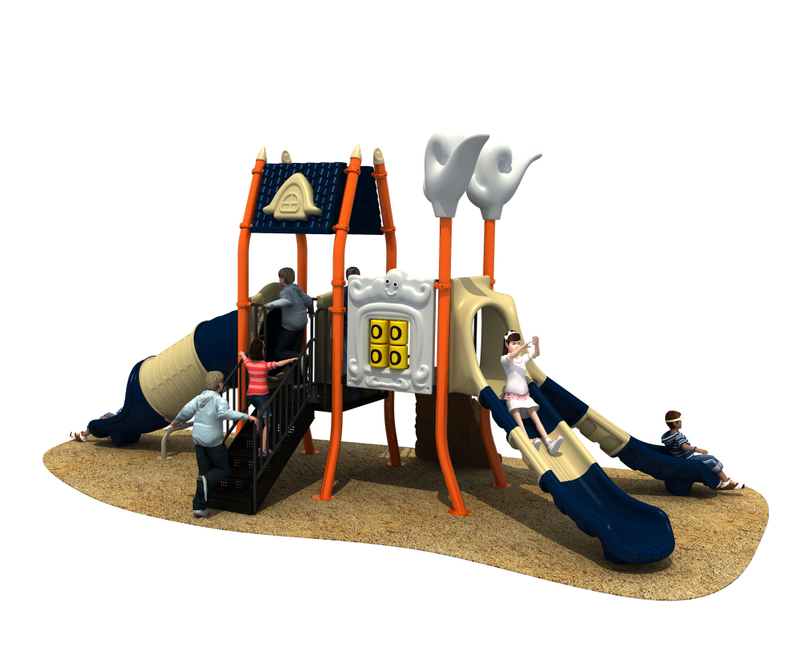 New Style Small Kids Slide Game Time Outdoor Playground 