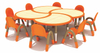 Plastic Table And Chair for Kids/preschool Furniture 