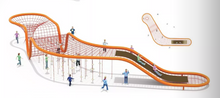 Commercial Cheap Kids Outdoor Rock Climbing Wall 