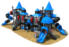 Cheap Castle Series Outdoor Playground with Tire Swing