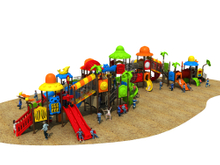 New Style Amusement Park with Safety Tube Slide Big Outdoor Playground 