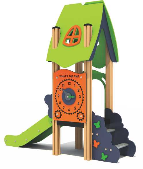 Simple Outdoor Children Playground Equipment 