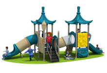 Kids Plastic Slide Children Commercial Outdoor Playground Games 