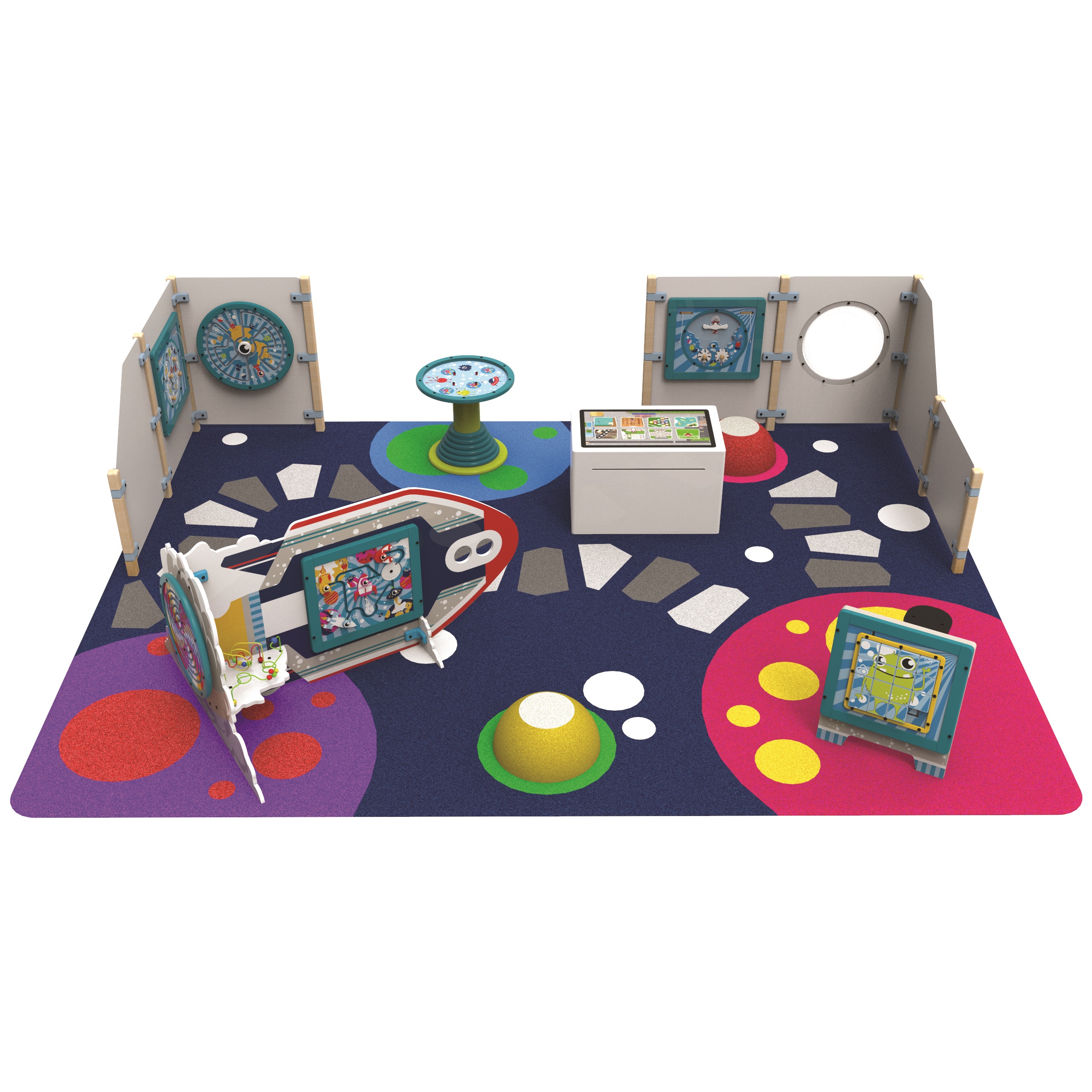Taki Play Panel for Monster Corner FreeStanding