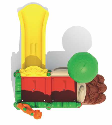Lower Price Children Slide Equipment Indoor Plastic Slide 
