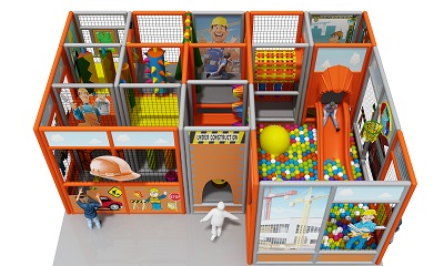 Most Popular Play Structure Kindergarten Kids Indoor Playground Price 