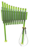 Outdoor Xylophone Musical Instrument for Garden 