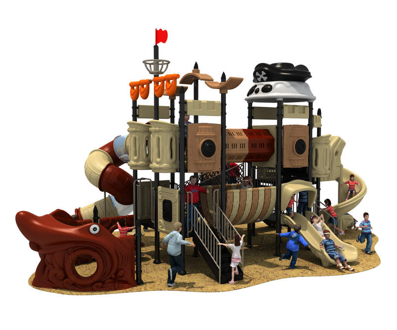 New Castle Amazing Cheap Professional Pirate Ship Outdoor Playground