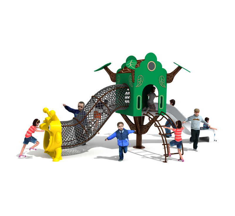 Outdoor Play Gym Commercial Kids Slide Pe Board Outdoor Playground for Children 
