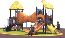 Environmental Fun Safe Outdoor Playground Amusement Park Slide Facility 