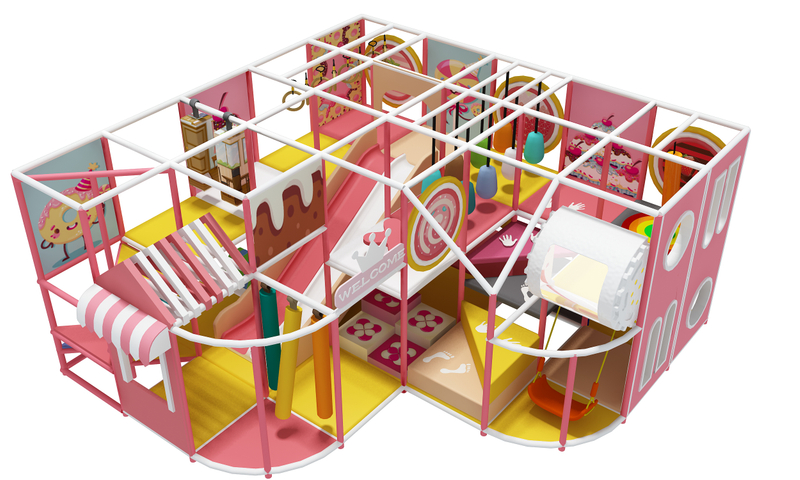 Best Candy Theme Indoor Playground for shopping mall