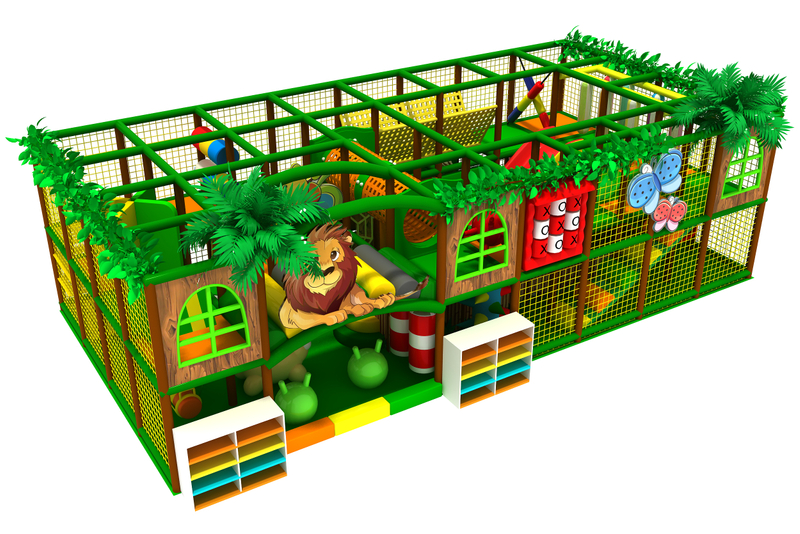 Newest Jungle Theme Indoor Playground with Ball Pool