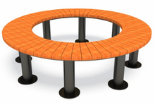 Outdoor Seating Custom Wooden Park Bench Seat Modern Patio Garden Bench 