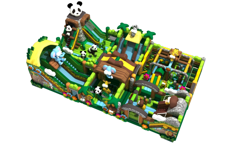 Colorful Kids Inflatable Bouncy Castle 