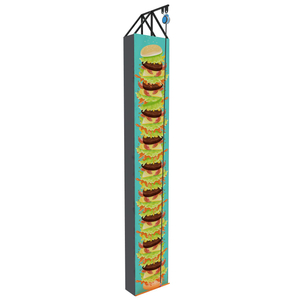 Frame Climbing Wall For Toddlers With Slides