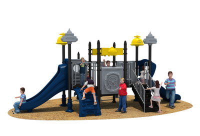 Reasonable Price Big Commercial LLDPE Plastic Outdoor Playground