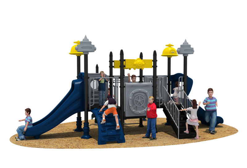 Reasonable Price Big Commercial LLDPE Plastic Outdoor Playground