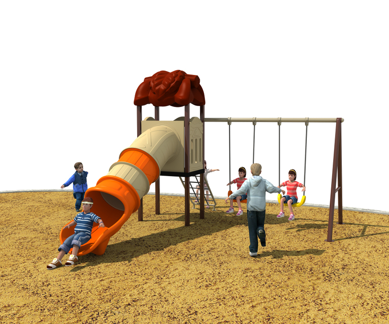 Children Baby Slide Outdoor Playground Equipment, Plastic Slide 