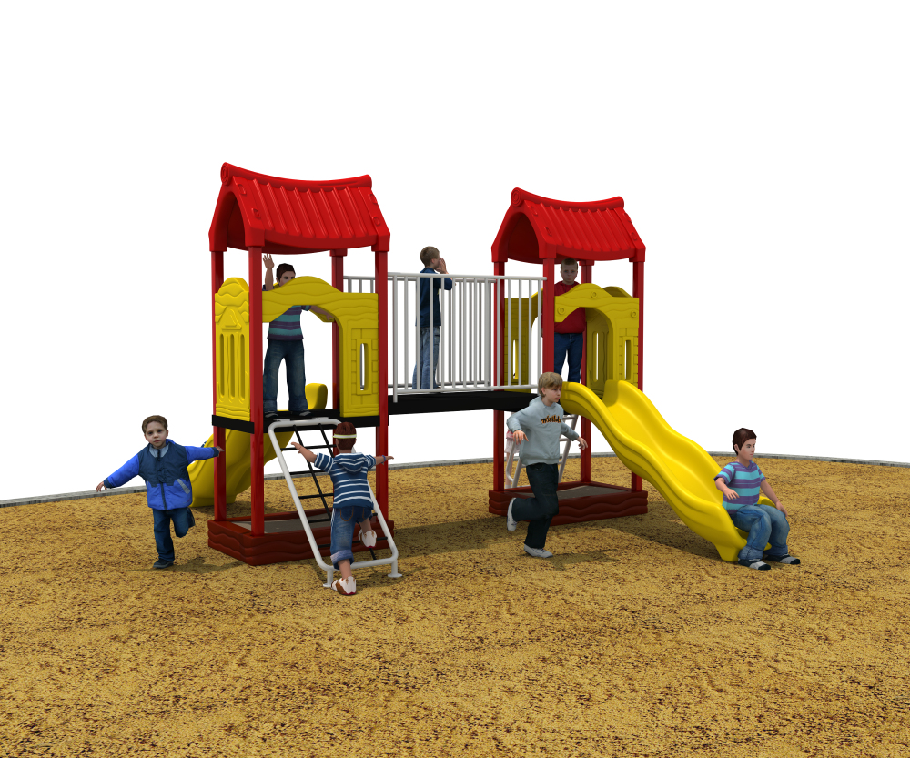 Small China Factory Directly Supply Garden Slide Kids Outdoor Playground