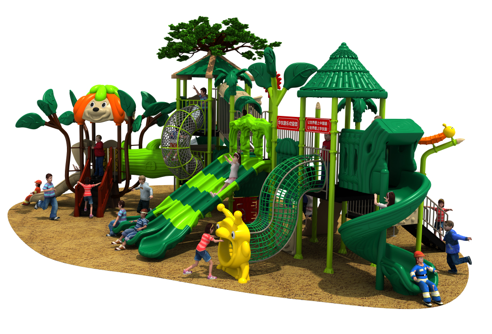 Best Forest Series Outdoor Playground For Toddlers with Café