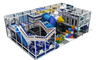 Customized Space Themed Indoor Playground with Trampoline