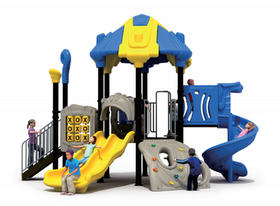 Plastic Playground Outdoor Slide 