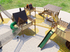 Non Standard Outdoor Park Children Custom Playground 