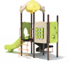 New Design Children's Favorite Plastic Playhouse Outdoor Playground Amusement Park 